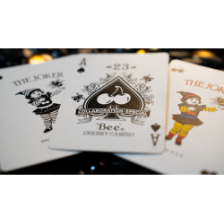 Limited Bee X Cherry (Blue) Playing Cards