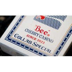 Limited Bee X Cherry (Blue) Playing Cards