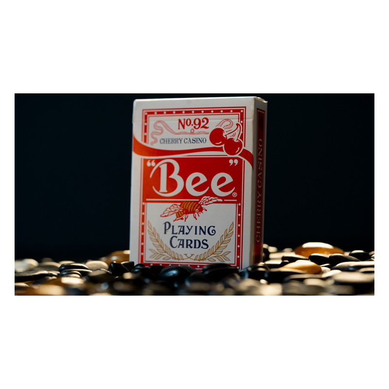 Limited Bee X Cherry (Red) Playing Cards