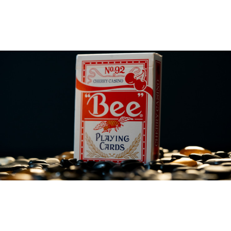 Limited Bee X Cherry (Red) Playing Cards
