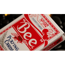 Limited Bee X Cherry (Red) Playing Cards