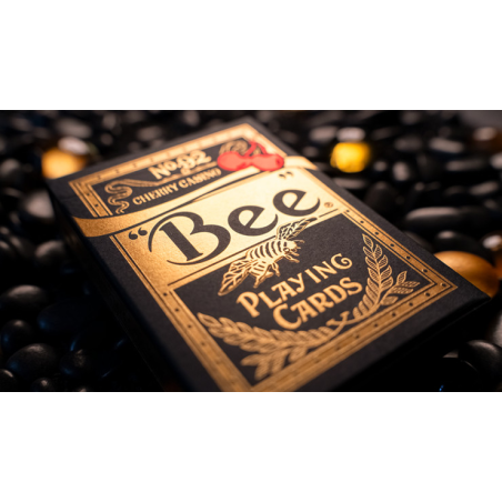 Limited Bee X Cherry 3 deck Set (Blue, Red and Black) Playing Cards
