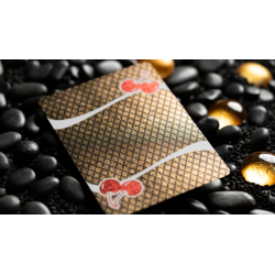 Limited Bee X Cherry 3 deck Set (Blue, Red and Black) Playing Cards
