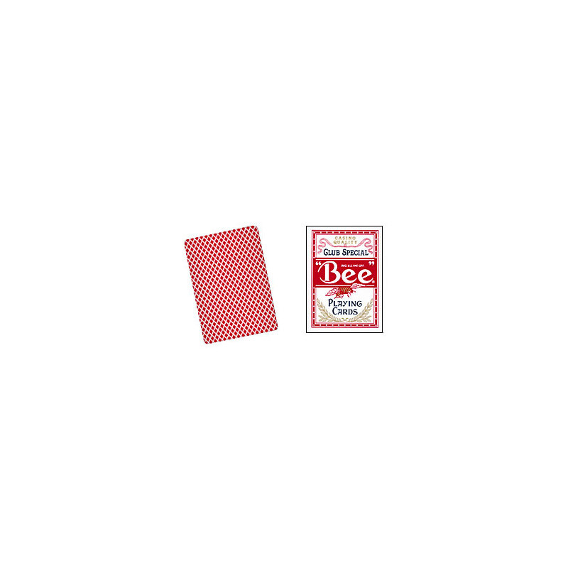 Cards Bee Poker size (Red)