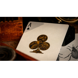 The Beetle Backs (Crimson Edition) Playing Cards