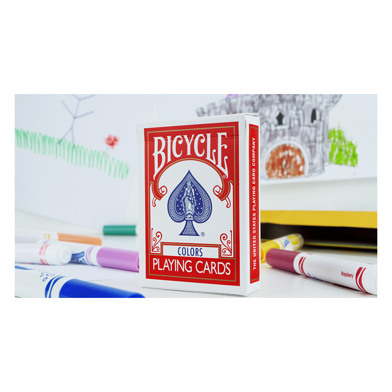 Bicycle Colors by Jordan Victoria (Blue deck + 11 routines)