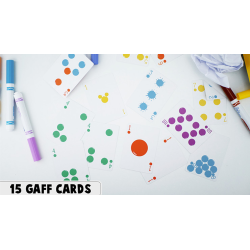 Bicycle Colors by Jordan Victoria (Blue deck + 11 routines)