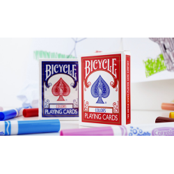 Bicycle Colors by Jordan Victoria (Red deck + 11 routines)