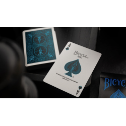 Bicycle Cool Blue Neon Rider Back Playing Cards