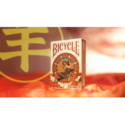 Bicycle Chinese Zodiac (Goat) Playing Cards by US Playing Card Co