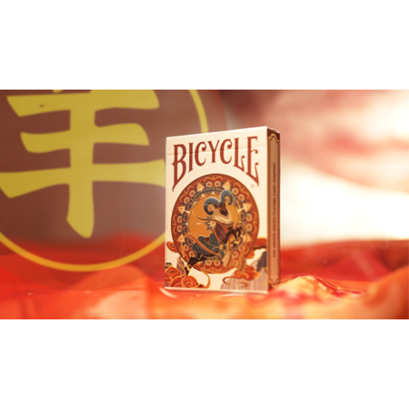 Bicycle Chinese Zodiac (Goat) Playing Cards by US Playing Card Co