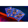 Bicycle Neon Solar-Orange Rider Back Playing Cards