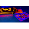 Bicycle Neon Solar-Orange Rider Back Playing Cards