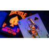Bicycle Neon Solar-Orange Rider Back Playing Cards