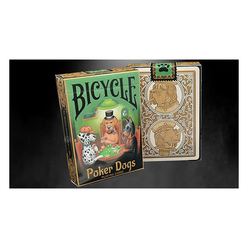 Bicycle Poker Dogs V2 Playing Cards