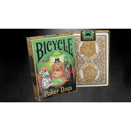 Bicycle Poker Dogs V2 Playing Cards