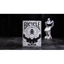 Bicycle Quiccs Ghost White Playing Cards