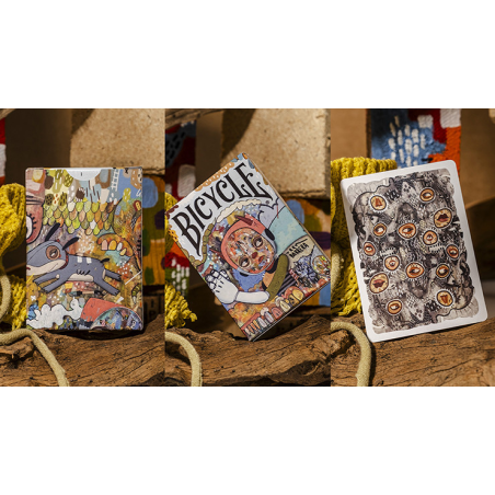 Bicycle Reen Barrera Muscle Land Playing Cards