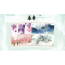 Bicycle Seasons (Spring Edition) Playing Cards