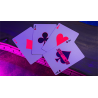 Bicycle Star-Fire Pink Neon Playing Cards