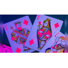 Bicycle Star-Fire Pink Neon Playing Cards