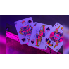 Bicycle Star-Fire Pink Neon Playing Cards