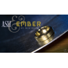 Ash and Ember Gold Beveled Size 10 (2 Rings) by Zach Heath - Trick