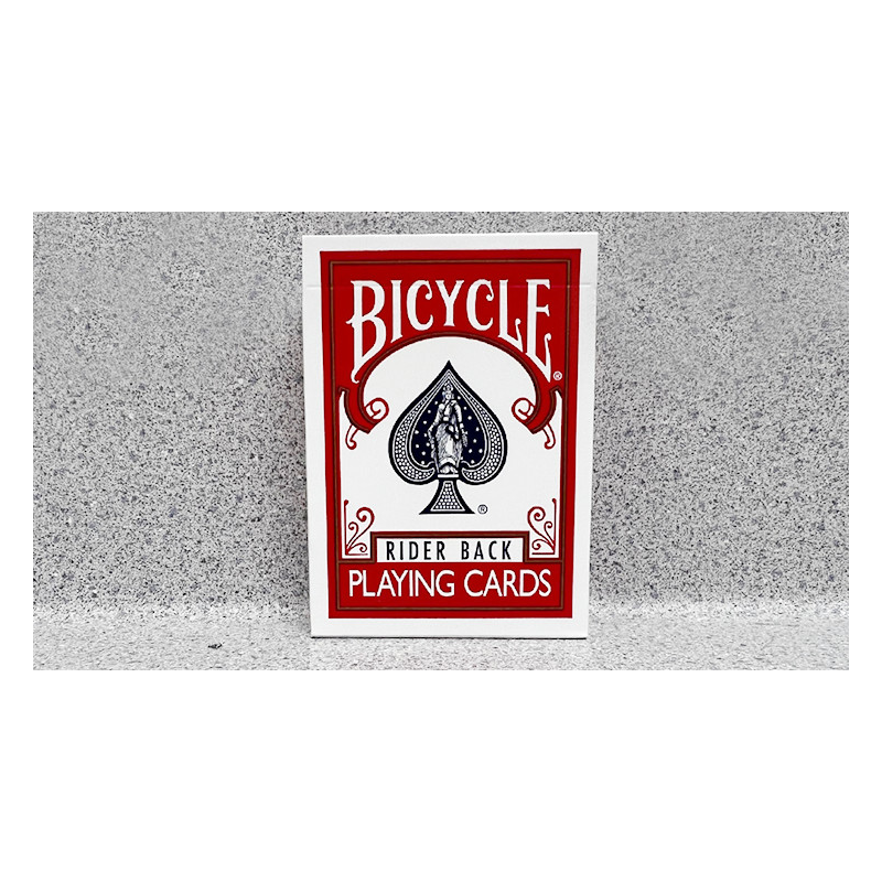 Bicycle 2 Faced Red Tuck (Mirror Deck Same on both sides) Playing Card