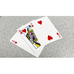 Bicycle 2 Faced Red Tuck (Mirror Deck Same on both sides) Playing Card