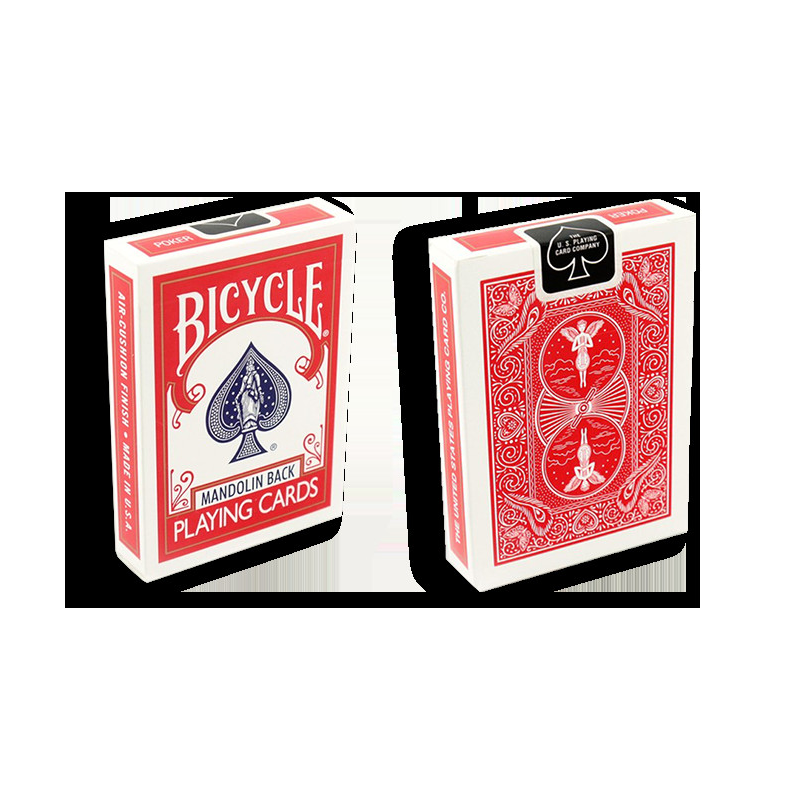 Bicycle Playing Cards 809 Mandolin Red by USPCC