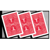 Bicycle Playing Cards 809 Mandolin Red by USPCC