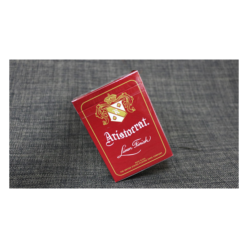 Bicycle Aristocrat 727 Bank Note Cards (Red) by USPCC