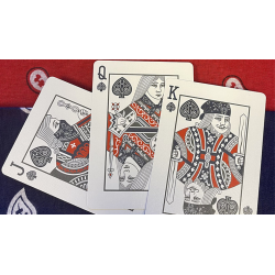 Bicycle Bandana (Red) Playing Cards