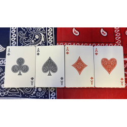 Bicycle Bandana (Red) Playing Cards