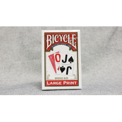 Bicycle Super Jumbo Bridge (RED) by USPCC