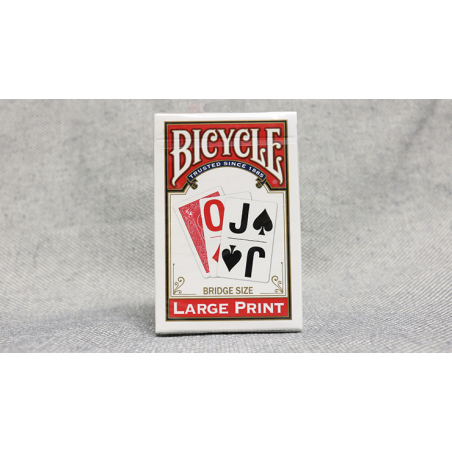 Bicycle Super Jumbo Bridge (RED) by USPCC