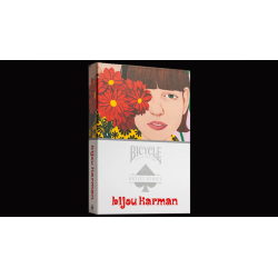Bicycle Bijou Karman Purp/Red Box Set by US Playing Cards