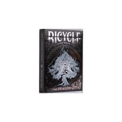 Bicycle Dragon Black Playing Cards by US Playing Card Co