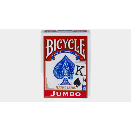 Bicycle Jumbo Index (Red) Playing Cards