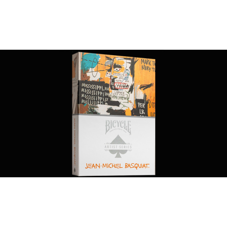 Bicycle Jean-Michel Basquiat (Box Set Red/Blue) by US Playing Cards