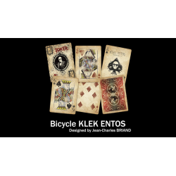 Bicycle Klek Entos Red (Marked) Playing Cards
