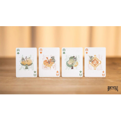 Bicycle Mascot (White Marsh) Playing Cards