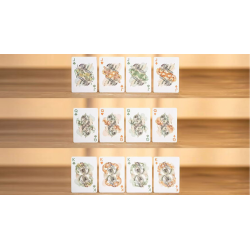 Bicycle Mascot (White Marsh) Playing Cards