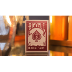 Bicycle Metallic Ruby Playing Cards
