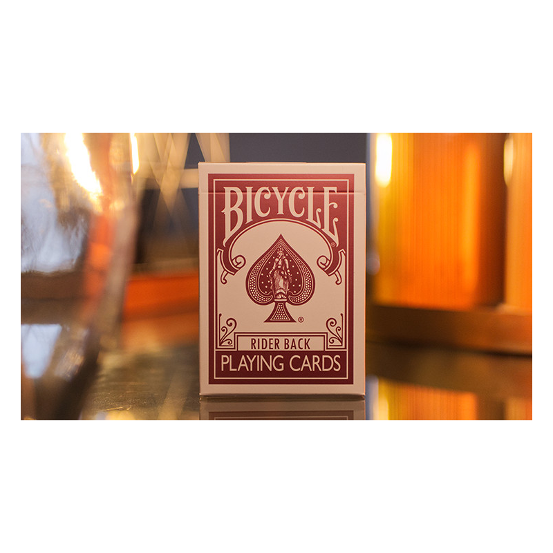 Bicycle Metallic Ruby Playing Cards