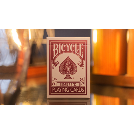 Bicycle Metallic Ruby Playing Cards