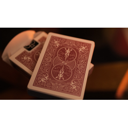 Bicycle Metallic Ruby Playing Cards