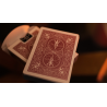 Bicycle Metallic Ruby Playing Cards