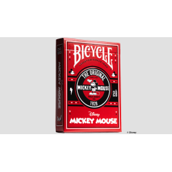 Bicycle Disney Classic Mickey Mouse (Red) by US Playing Card Co.