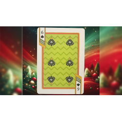 Bicycle Nutcracker (Green Gilded) Playing Cards
